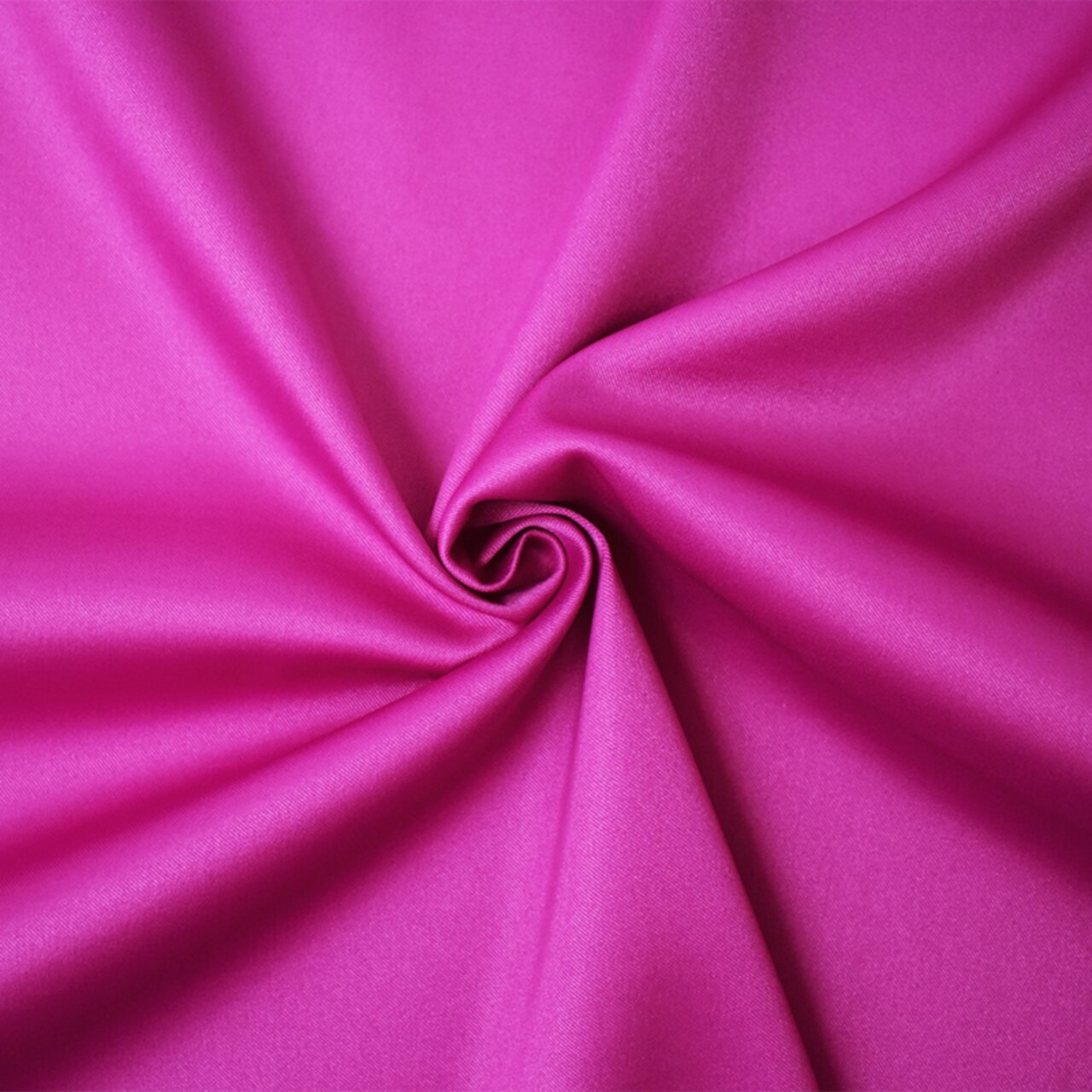 Fuchsia Purple Poly Spandex Solid Stretch Lamour Woven Fabric By the Yard